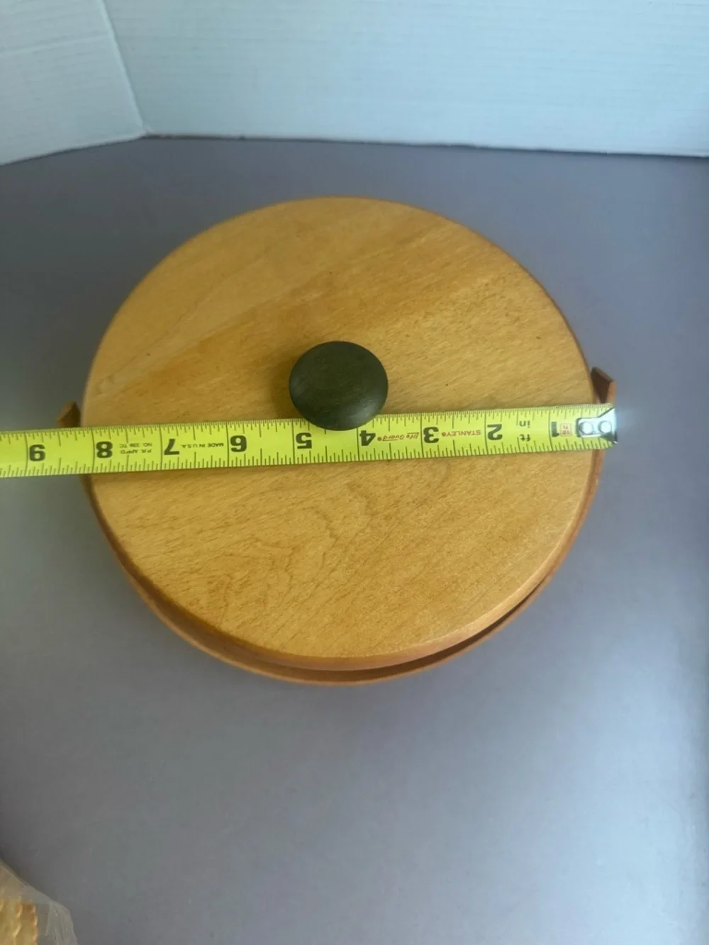 Longaberger 1994 Jingle Bell Basket with Handle and Lid